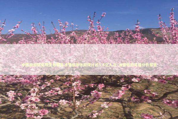 中国旅游研究院发布报告冰雪旅游休闲预计达3.6亿人次-冰雪旅游完整分析报告 新闻