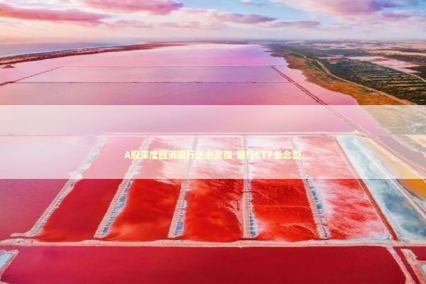 A股深度回调银行逆市走强-银行ETF悬念型 新闻