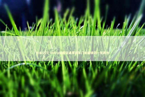 小米SU7 Ultra成都交通事故车门未解锁致一死两伤 新闻