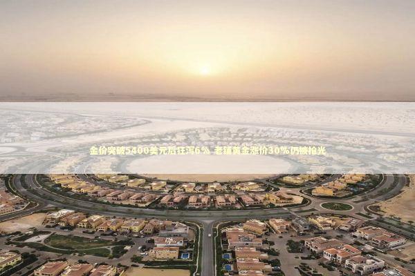 金价突破5400美元后狂泻6% 老铺黄金涨价30%仍被抢光 新闻