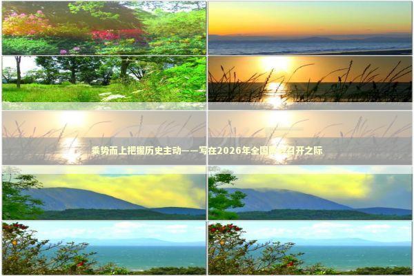 乘势而上把握历史主动——写在2026年全国两会召开之际 新闻